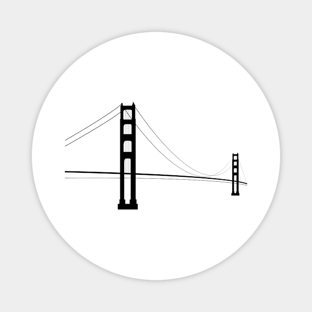 San Francisco Magnet by IconsDate